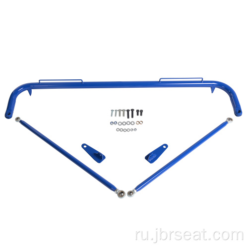 Ремень безопасности с покрытием из нержавеющей стали Car Blue Harness Bar